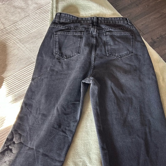 BLACK BAGGY JEANS - Picture 2 of 2
